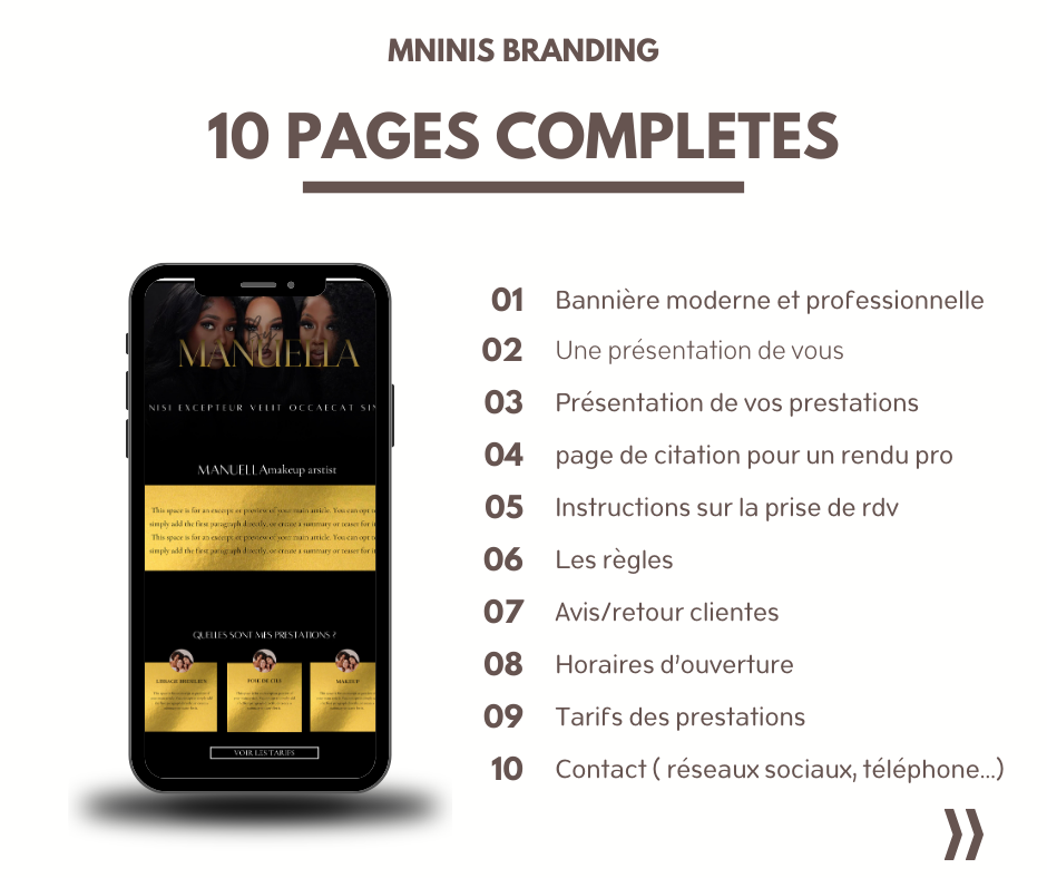 By MANUELLA - site internet canva (template)