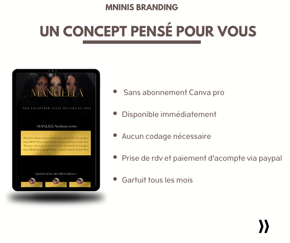 By MANUELLA - site internet canva (template)