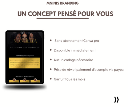 By MANUELLA - site internet canva (template)