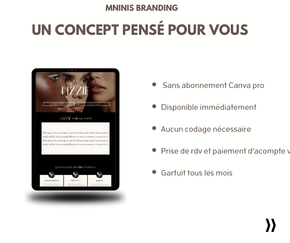 By LIZZIE - site canva (prestation+vente)