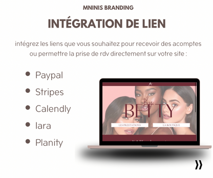 By BETTY - site canva (prestation+vente)