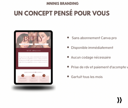 By BETTY - site canva (prestation+vente)