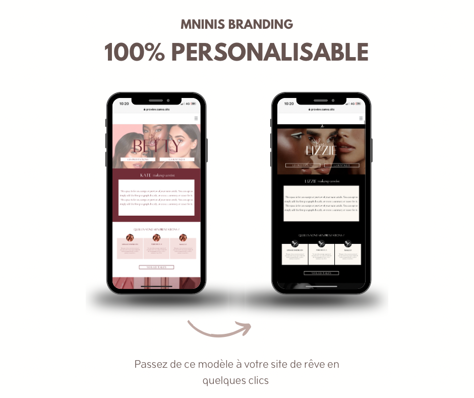 By BETTY - site canva (prestation+vente)