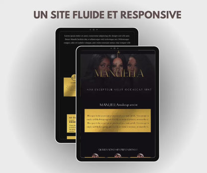 By MANUELLA - site internet canva (template)
