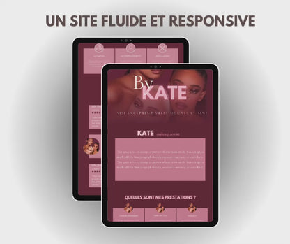 By KATE - site internet canva (template)